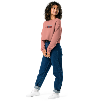 Sweet Campari Crop Sweatshirt