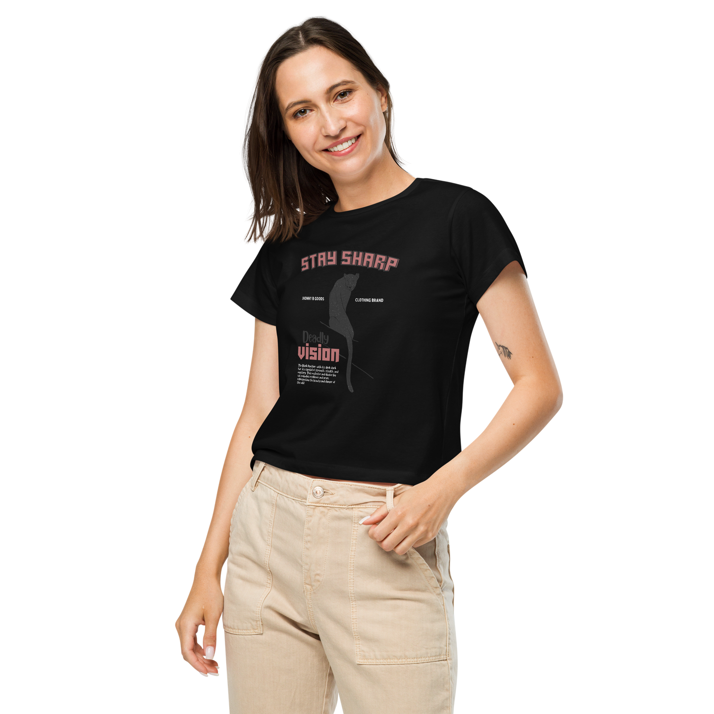 Women’s Stay Sharp high-waisted t-shirt