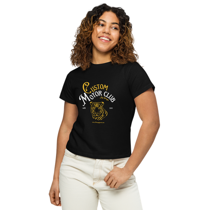 Custom Motor Club Women’s high-waisted t-shirt