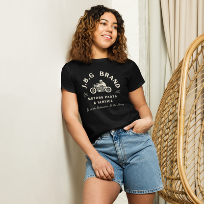 Not The Destination Its The Journey Women’s high-waisted t-shirt