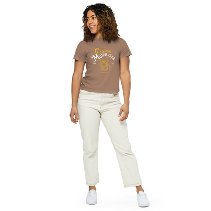 Custom Motor Club Women’s high-waisted t-shirt