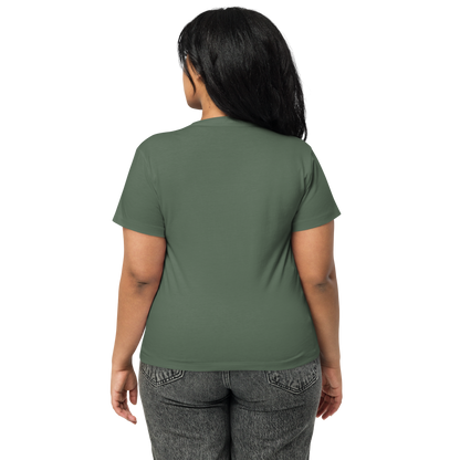 Not The Destination Its The Journey Women’s high-waisted t-shirt