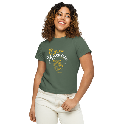 Custom Motor Club Women’s high-waisted t-shirt