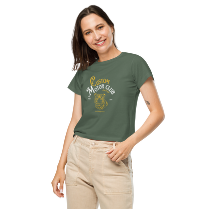 Custom Motor Club Women’s high-waisted t-shirt