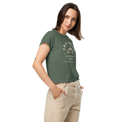 Not The Destination Its The Journey Women’s high-waisted t-shirt