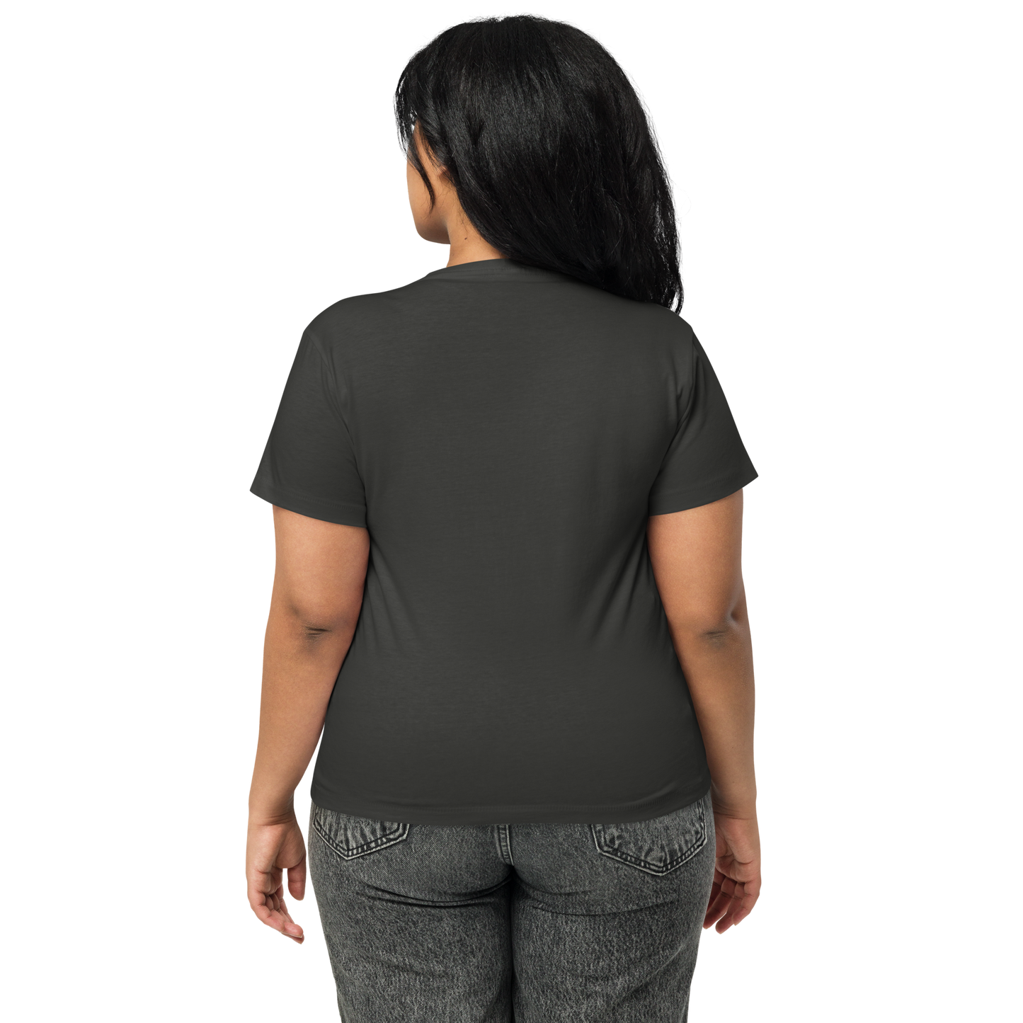 Not The Destination Its The Journey Women’s high-waisted t-shirt