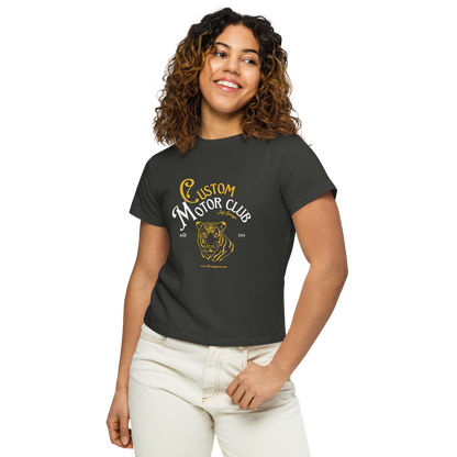 Custom Motor Club Women’s high-waisted t-shirt