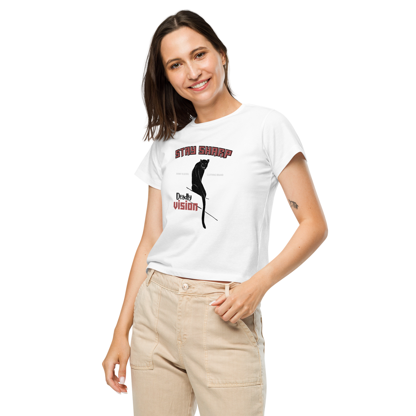 Women’s Stay Sharp high-waisted t-shirt