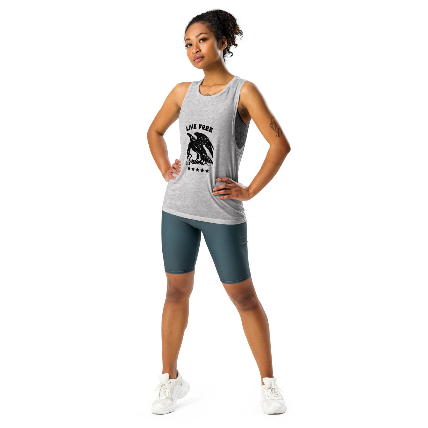 Free or die Ladies’ Muscle Tank