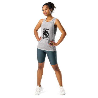 Free or die Ladies’ Muscle Tank