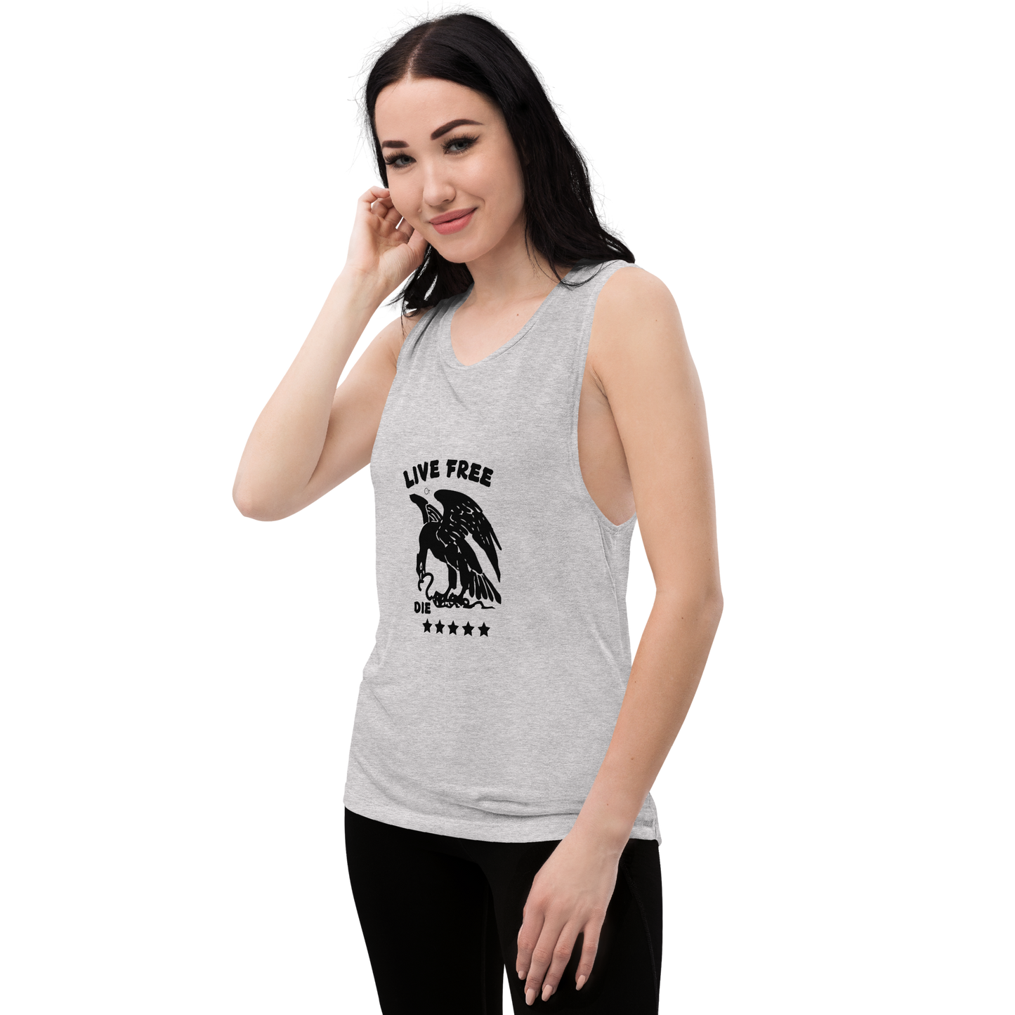 Free or die Ladies’ Muscle Tank