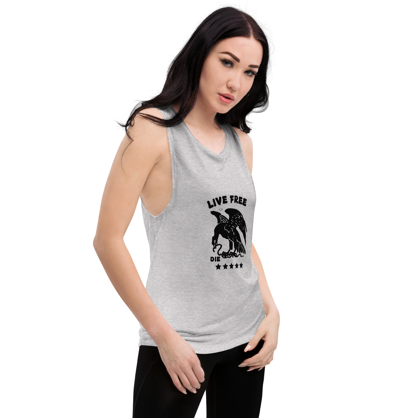 Free or die Ladies’ Muscle Tank