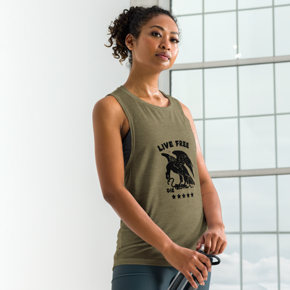 Free or die Ladies’ Muscle Tank