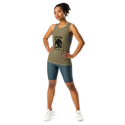 Free or die Ladies’ Muscle Tank