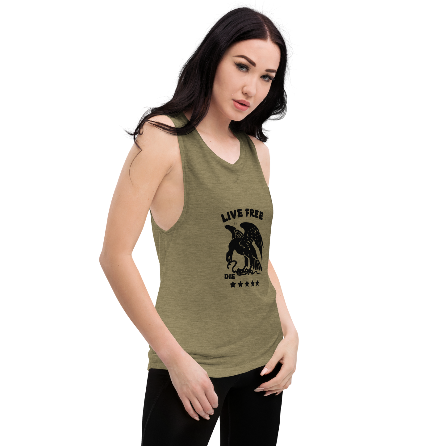 Free or die Ladies’ Muscle Tank