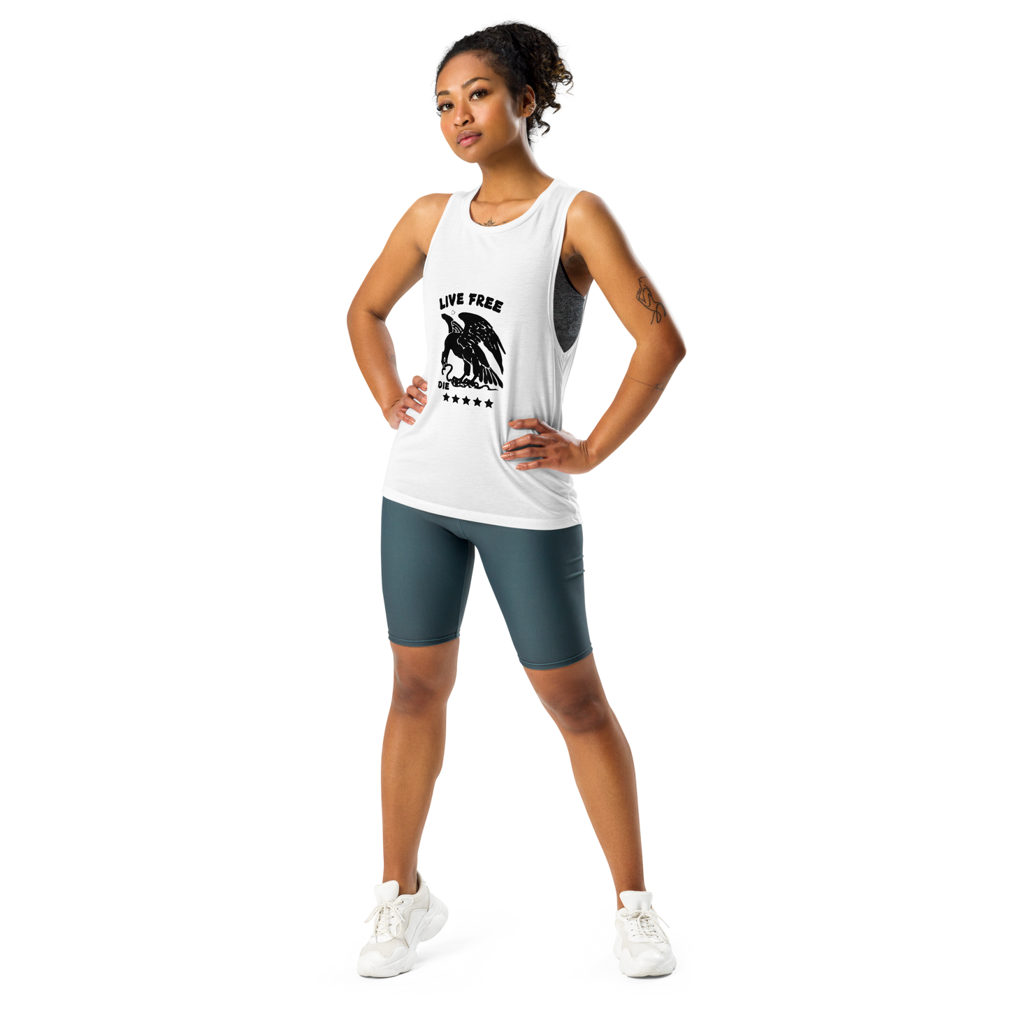 Free or die Ladies’ Muscle Tank