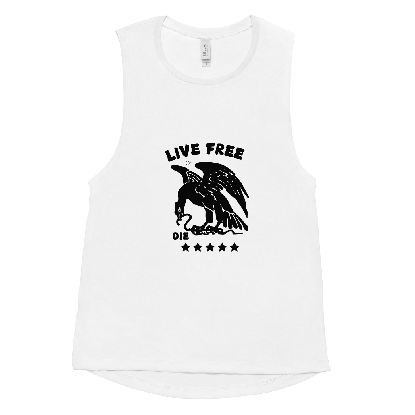 Free or die Ladies’ Muscle Tank