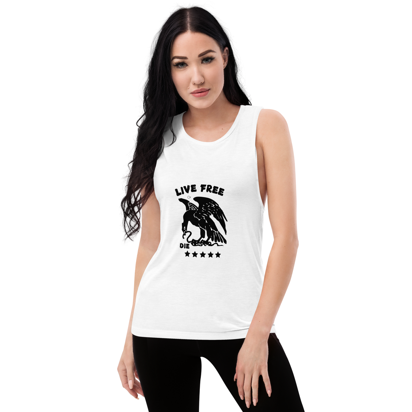 Free or die Ladies’ Muscle Tank