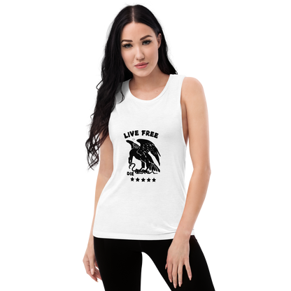 Free or die Ladies’ Muscle Tank