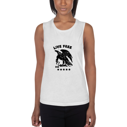 Free or die Ladies’ Muscle Tank