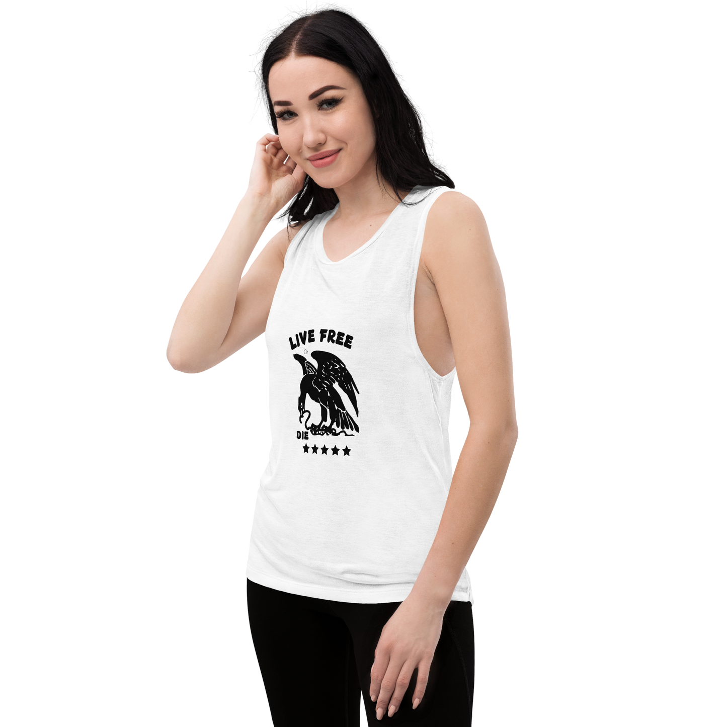 Free or die Ladies’ Muscle Tank