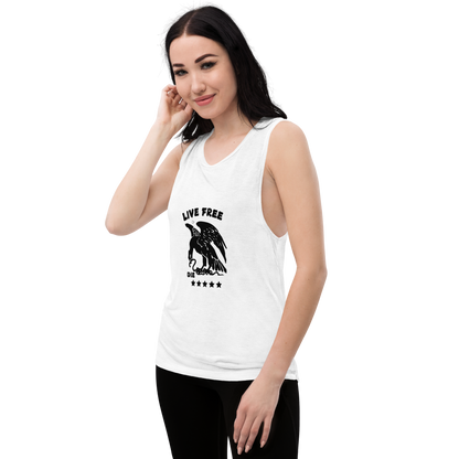 Free or die Ladies’ Muscle Tank