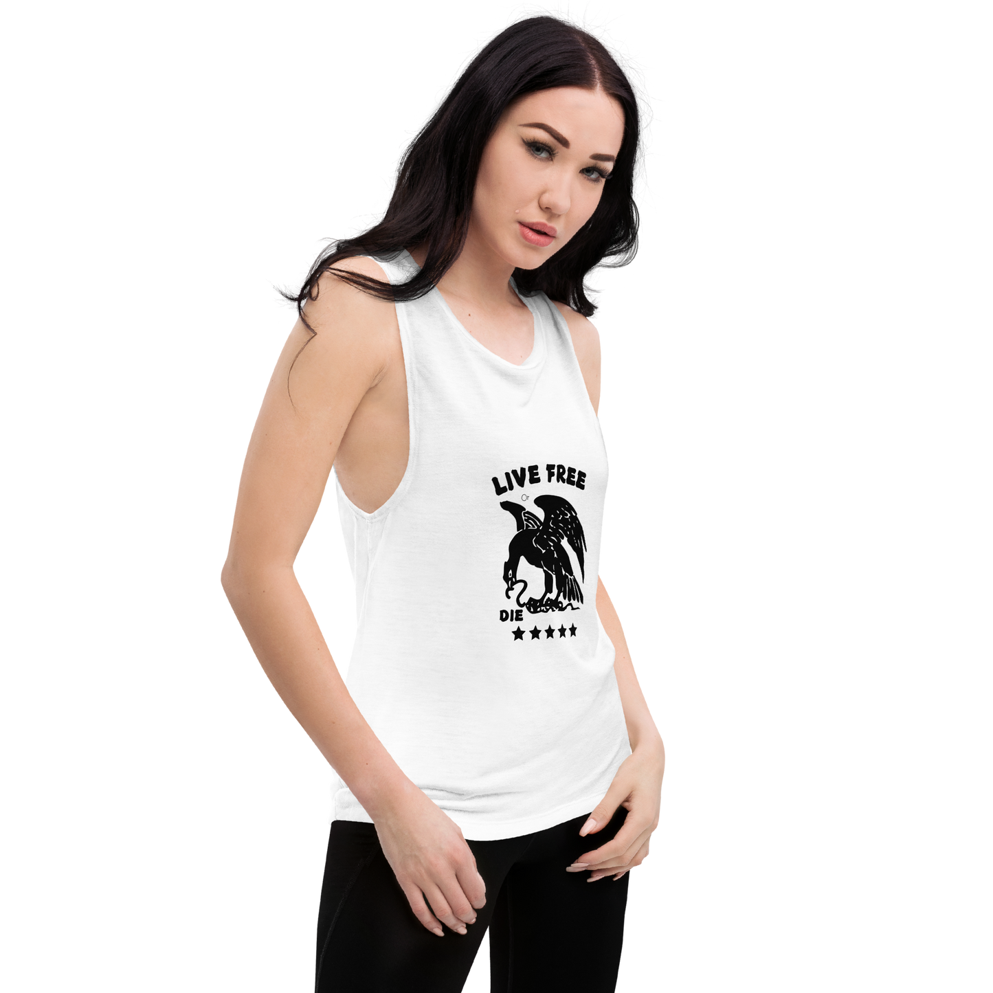 Free or die Ladies’ Muscle Tank