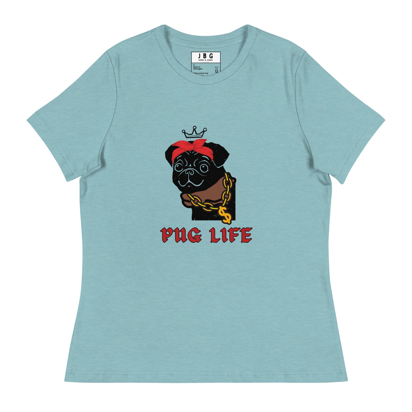 Pug Life Women's Relaxed T-Shirt