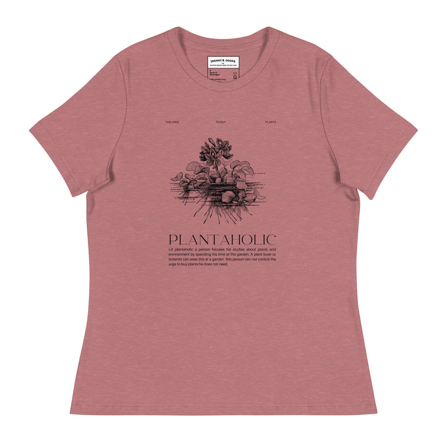 Plantaholic Women's Relaxed T-Shirt