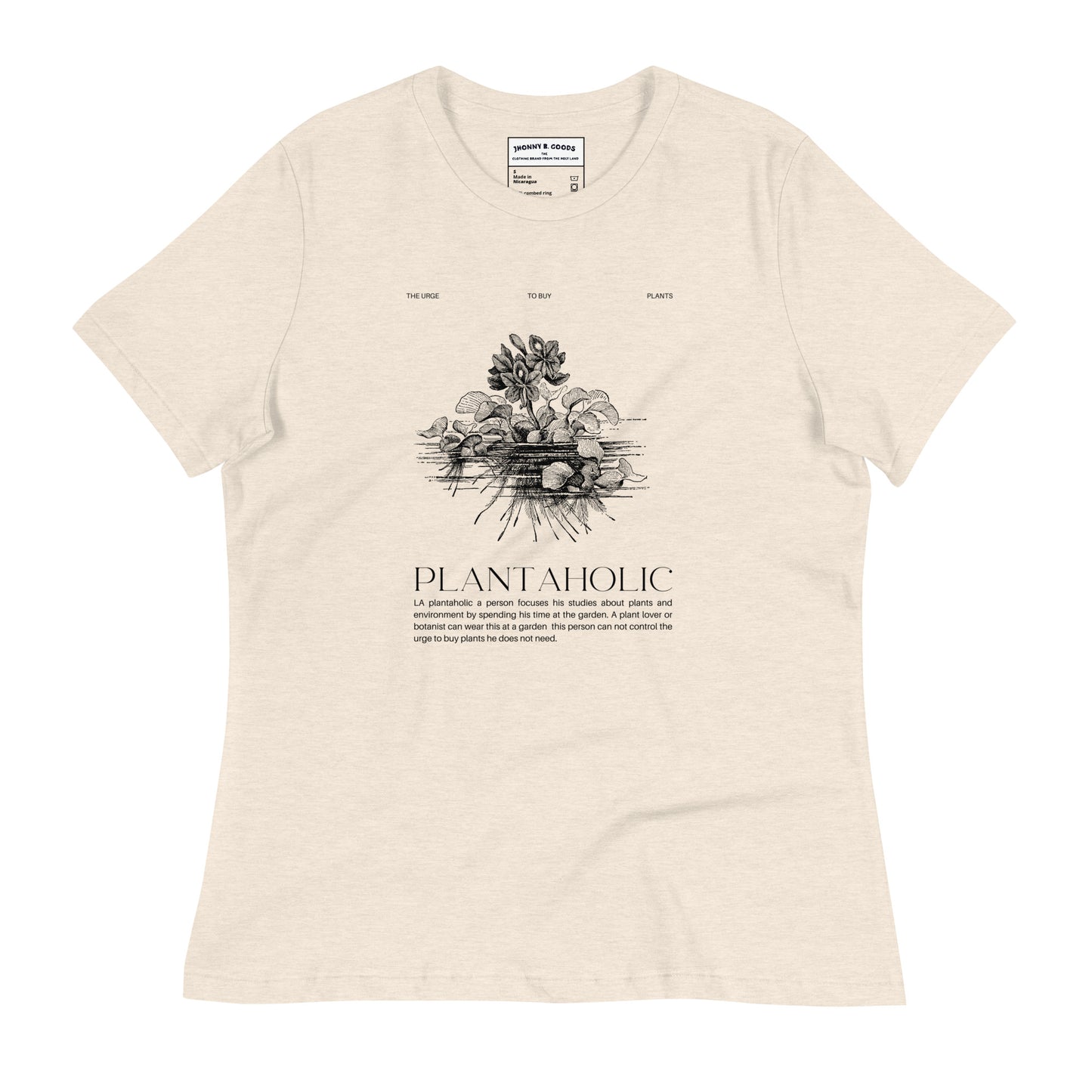 Plantaholic Women's Relaxed T-Shirt