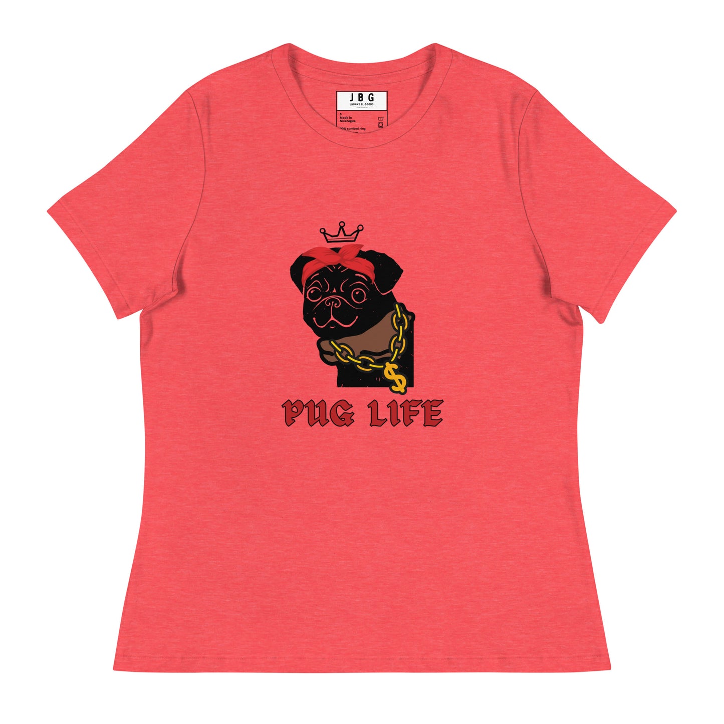 Pug Life Women's Relaxed T-Shirt