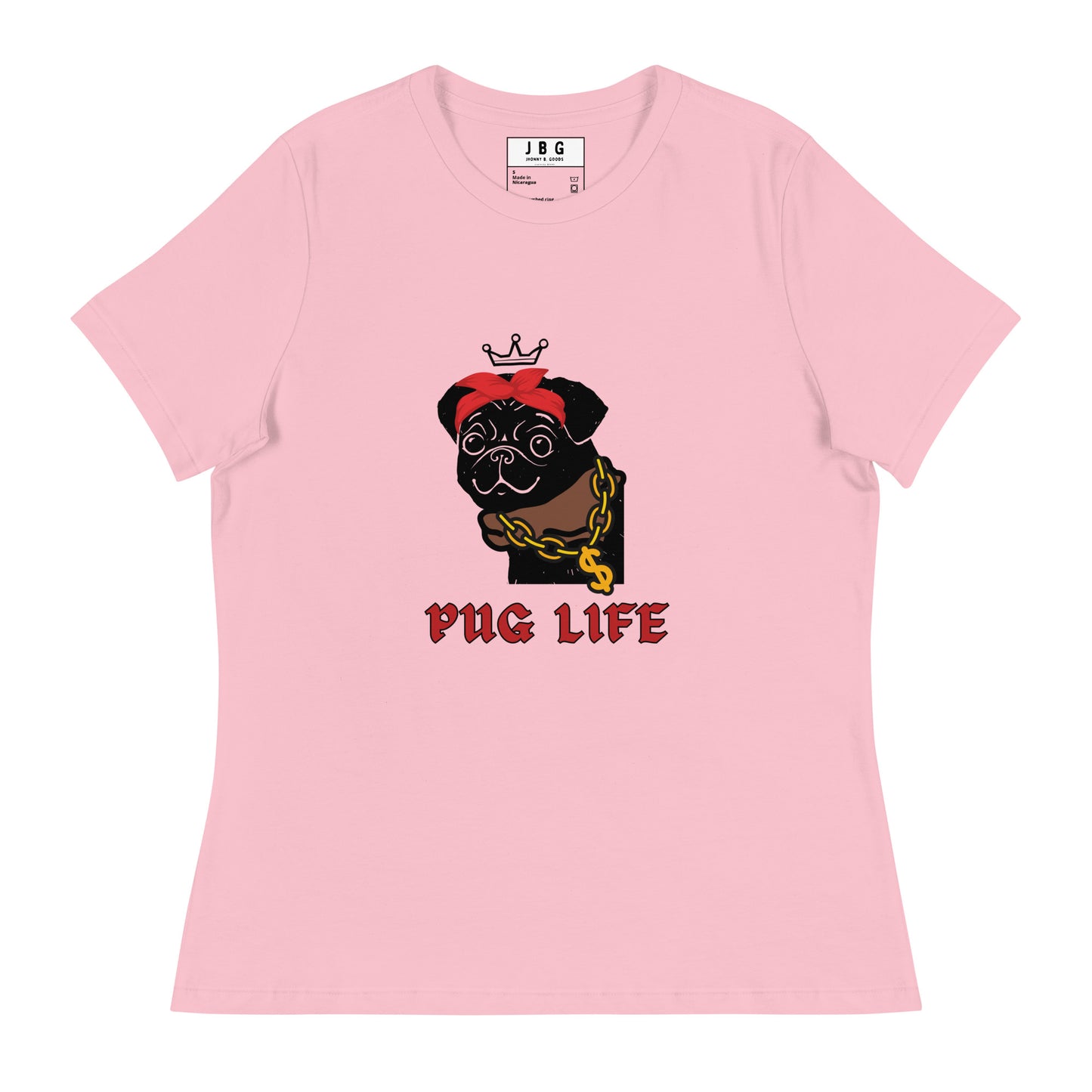 Pug Life Women's Relaxed T-Shirt