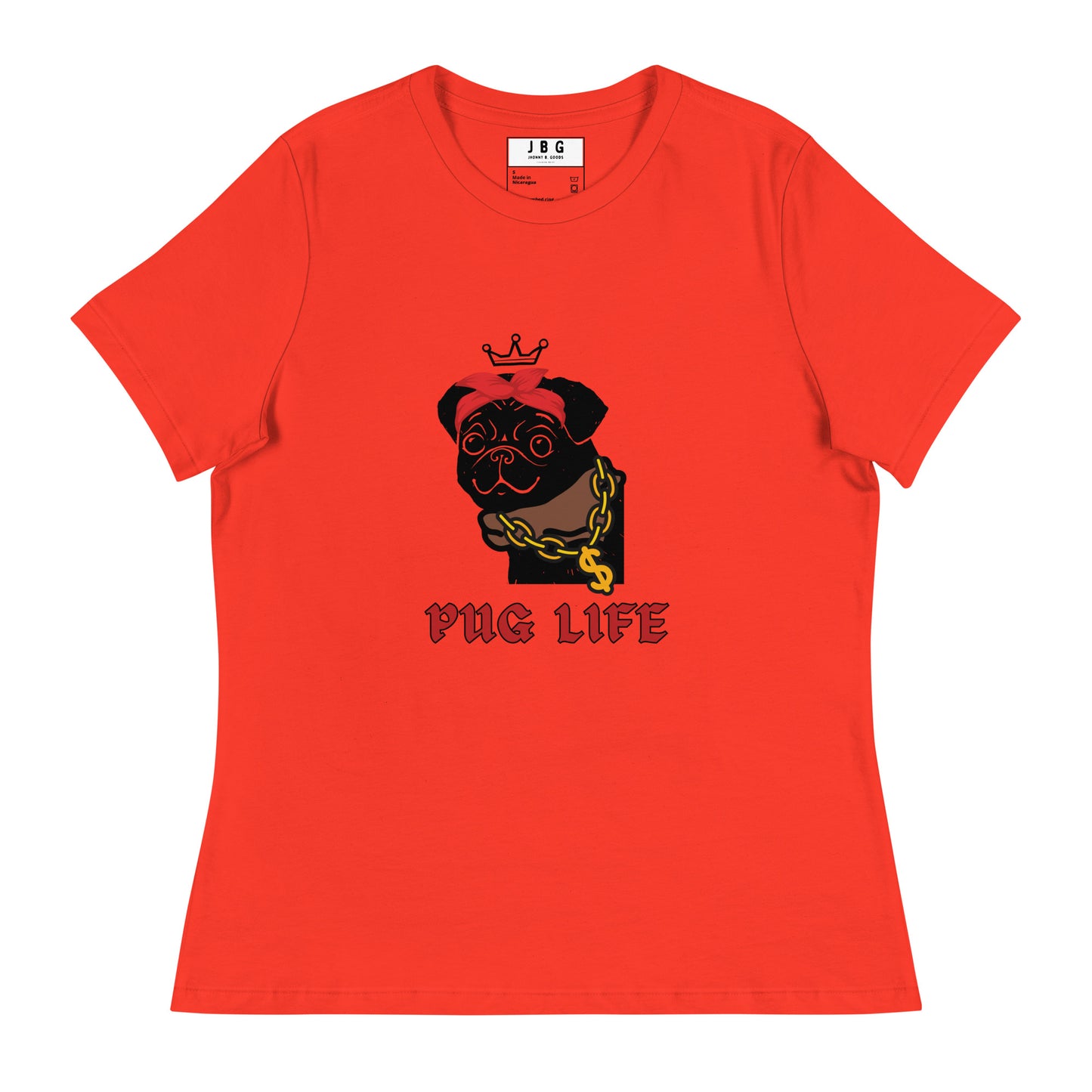 Pug Life Women's Relaxed T-Shirt