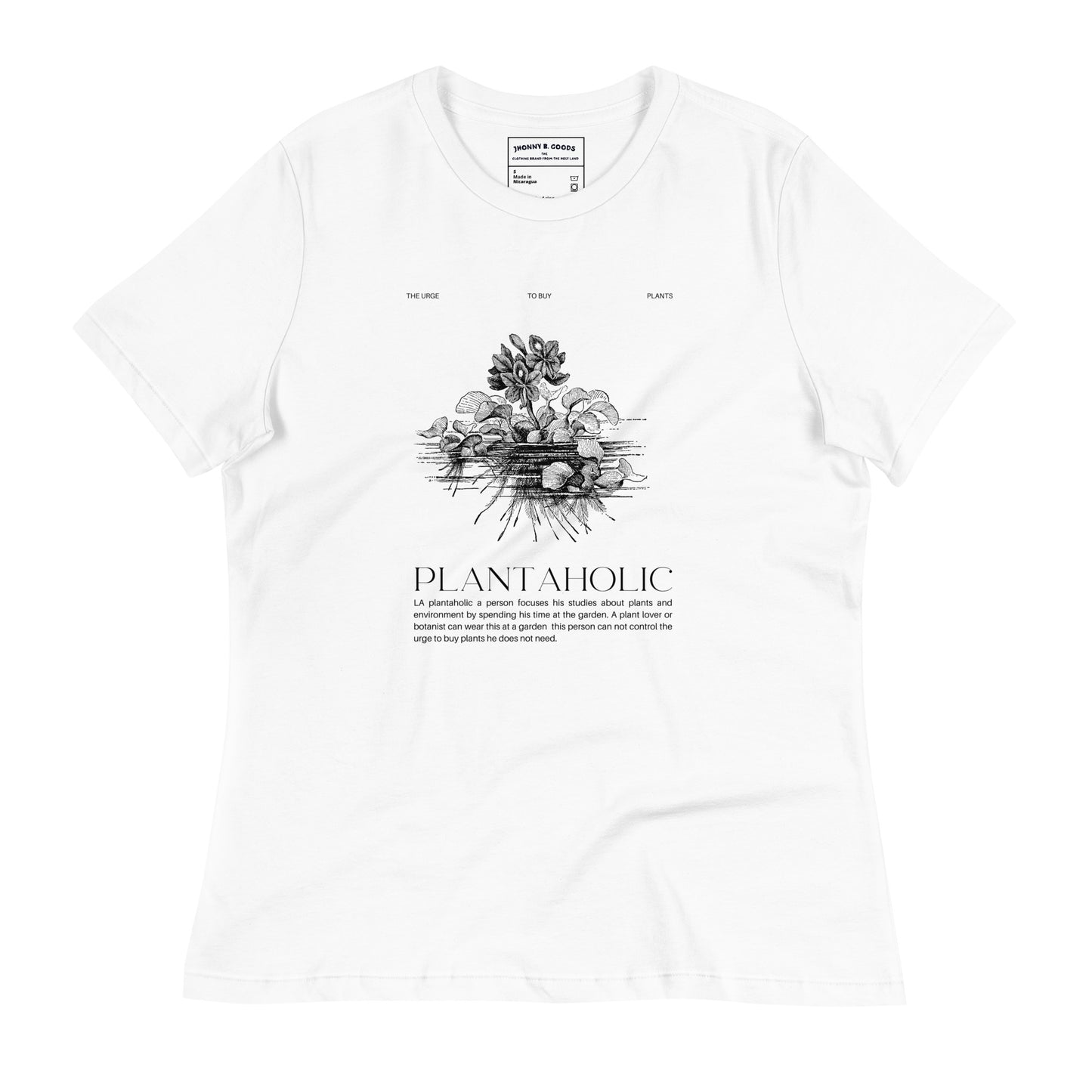 Plantaholic Women's Relaxed T-Shirt