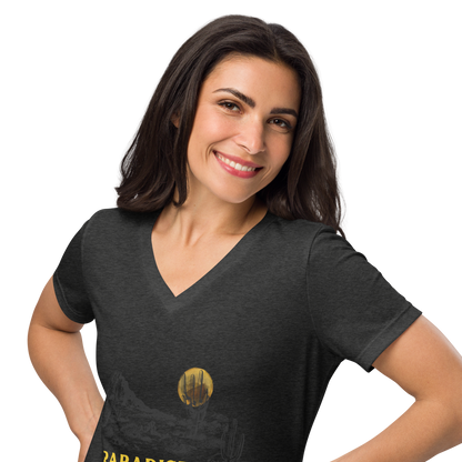 Paradise Women’s relaxed v-neck t-shirt