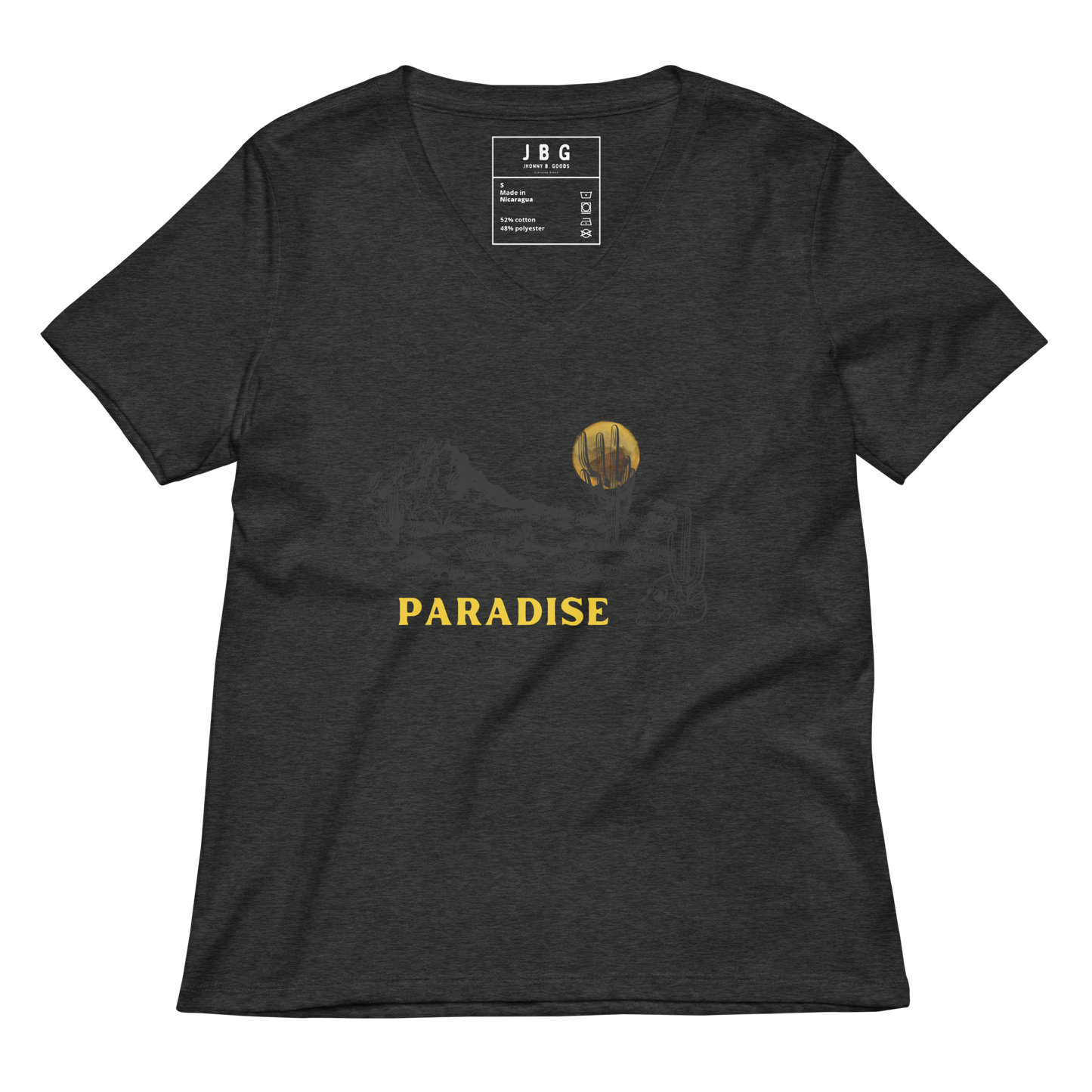 Paradise Women’s relaxed v-neck t-shirt