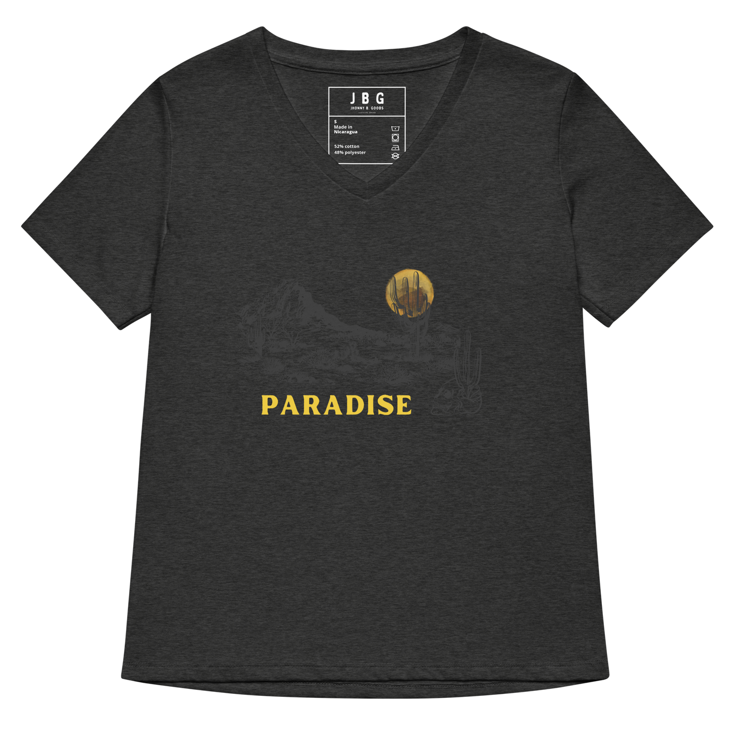 Paradise Women’s relaxed v-neck t-shirt