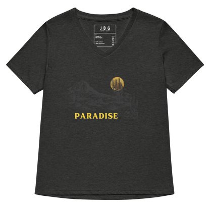 Paradise Women’s relaxed v-neck t-shirt