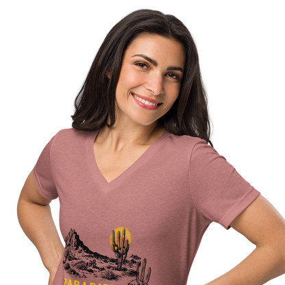 Paradise Women’s relaxed v-neck t-shirt