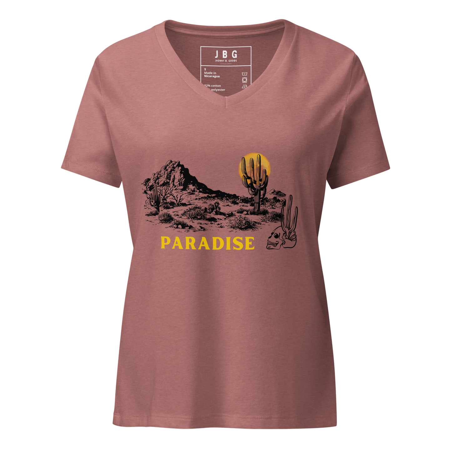 Paradise Women’s relaxed v-neck t-shirt