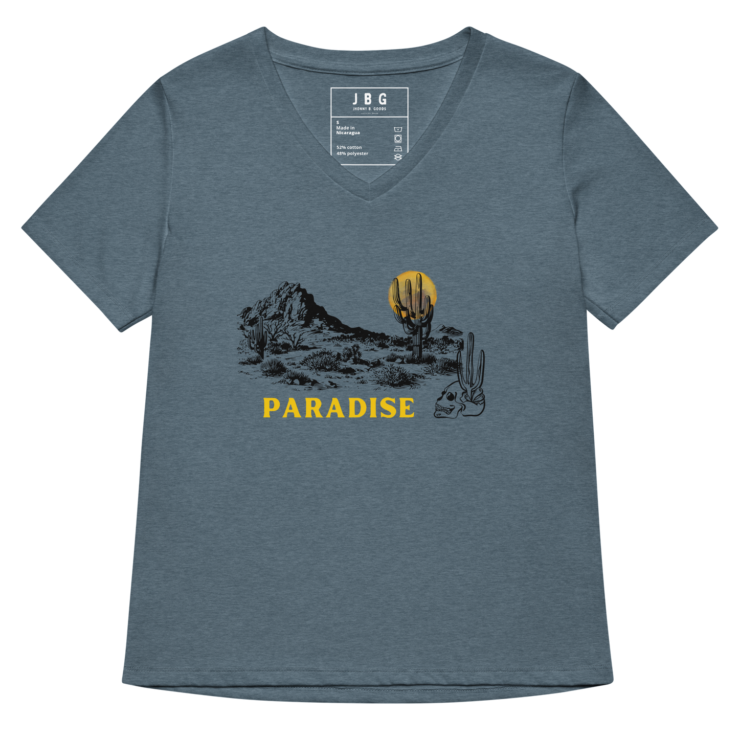 Paradise Women’s relaxed v-neck t-shirt