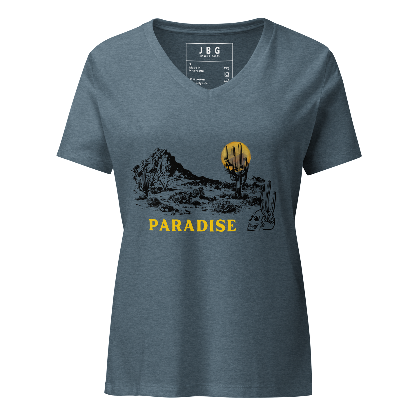 Paradise Women’s relaxed v-neck t-shirt