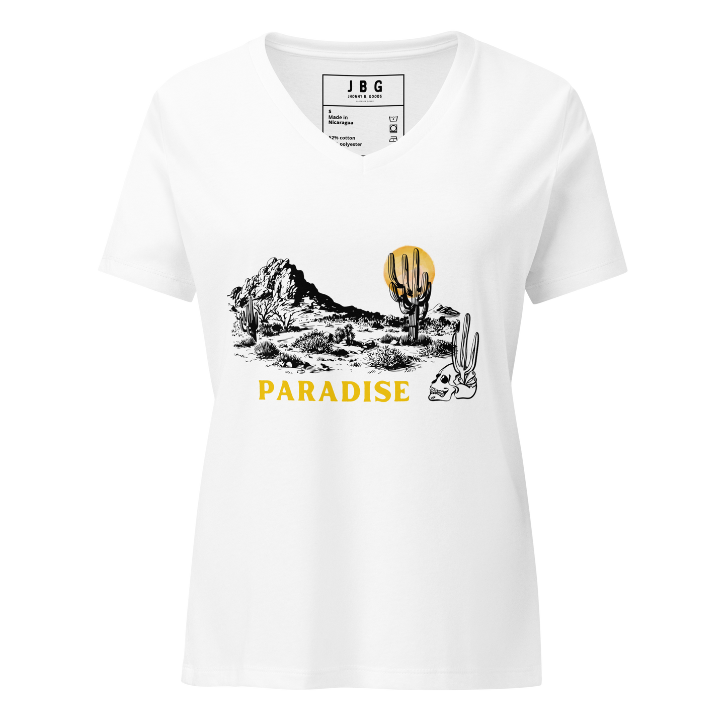 Paradise Women’s relaxed v-neck t-shirt